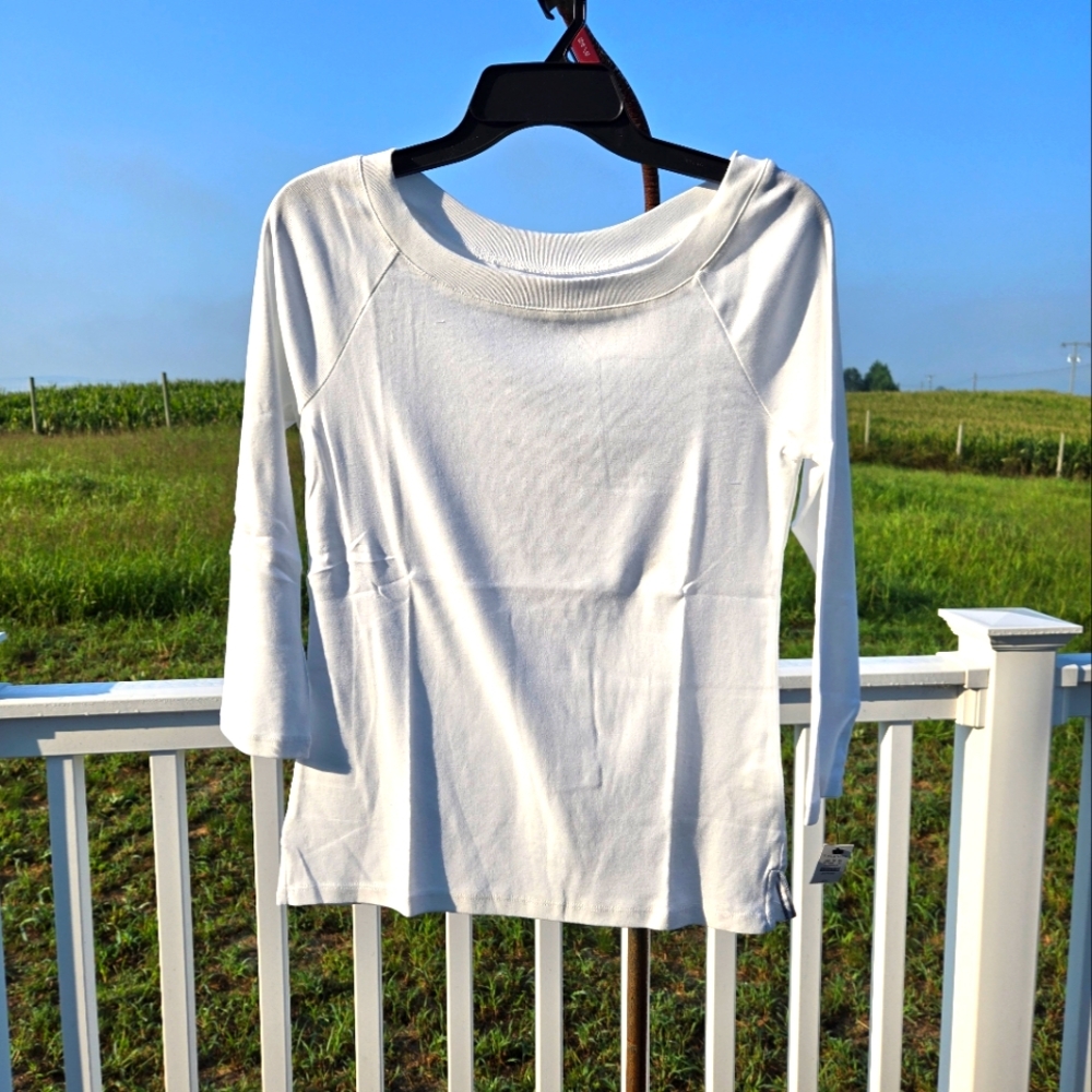 Brand New Talbots The Talbots Tee 3/4 Sleeve Tee Size PS